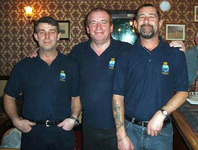 George Pearce, Bob Burton Kev Mowat